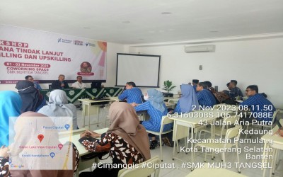 SMK Muhammadiyah 3 Tangerang Selatan Gelar Workshop Rencana Tindak Lanjut Upskilling dan Reskilling